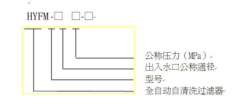 HY-YS全自動(dòng)自清洗過(guò)濾器